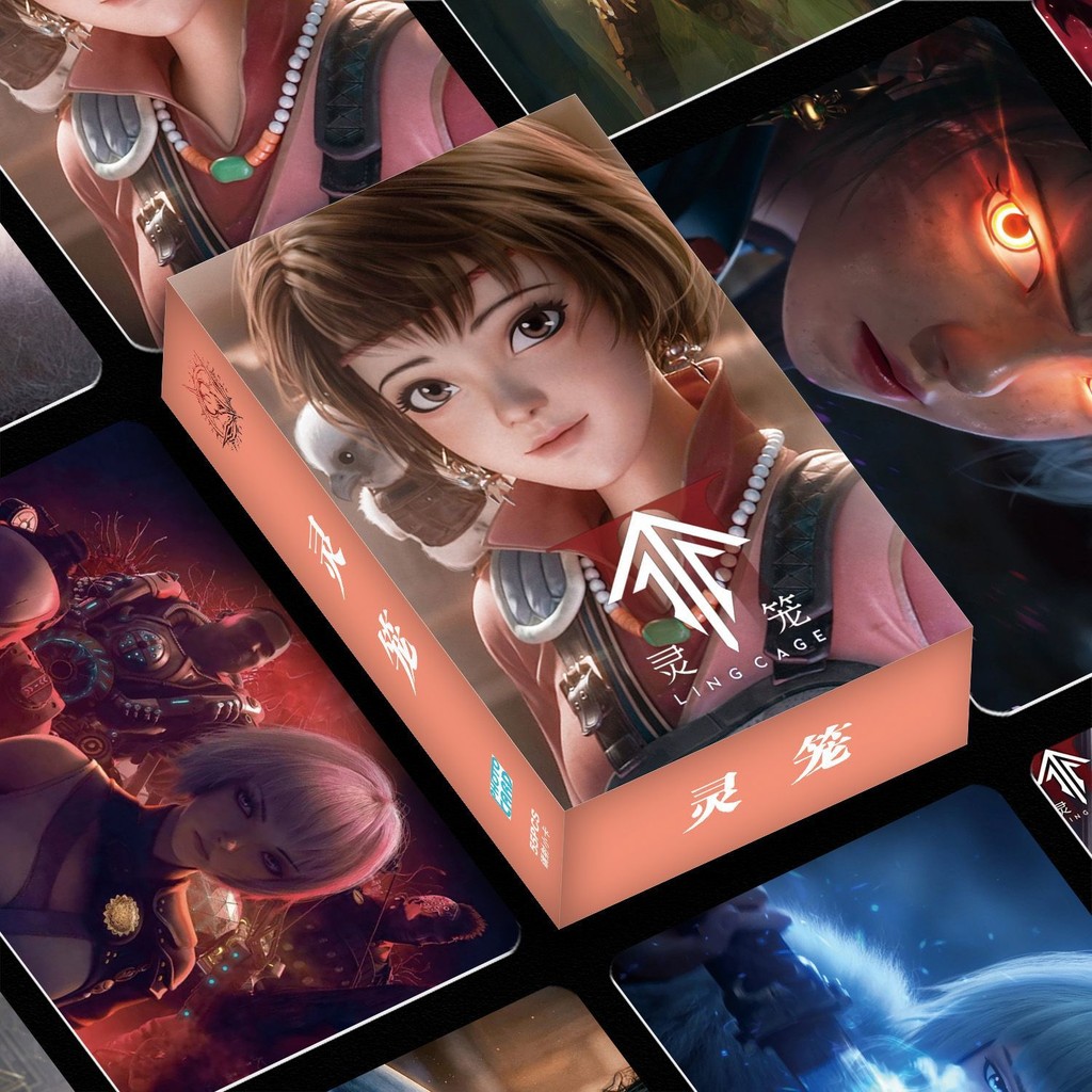 Anime Lồng 55 Miếng HD LOMO Quà Tặng