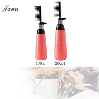 Lược tô màu tóc YOWEI Chai nhuộm tóc rỗng có cọ bôi Salon phân phối VN