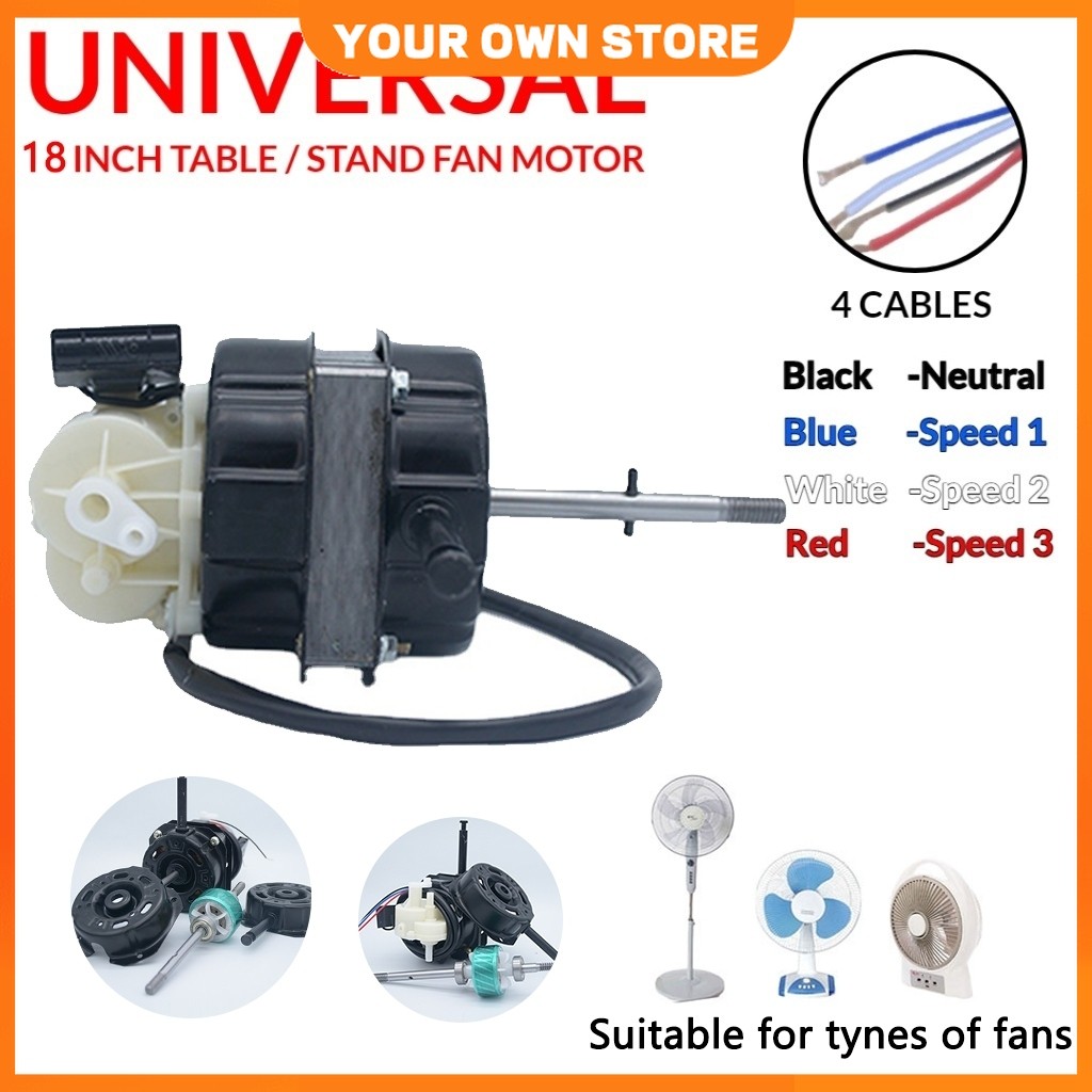 Motor quạt điện 220v - Động cơ quạt ,đầu quạt công suất cao đầu 220V- quạt sàn ,quạt bàn