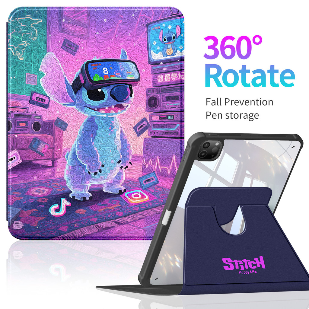 Ốp iPad Cyber Stitch cho iPad 10.9 / 10.2 / 9 / 10th Air5 / 4 11 "Air5 / 4 Pro 2024 iPad Air 2024 13