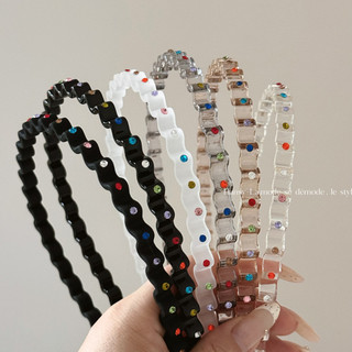 Vòng buộc tóc nữ bằng kim cương giả hợp thời trang