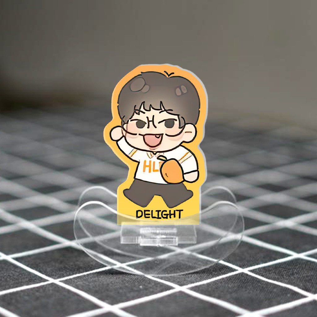 Móc Khoá, Standee, Mô Hình Lắc Lư Hologram HLE25 Zeus Peanut Zeka Viper Delight Chibi Trang Trí Bàn 