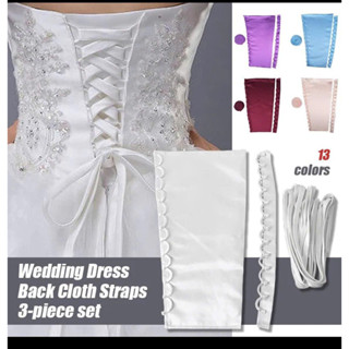 Miếng Lót Lưng Che Lưng Cô Dâu - Dây Rút Váy Cưới