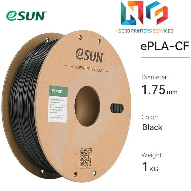Nhựa in 3d ESUN ePLA-CF carbon chất lượng cao 1kg/ Cuộn