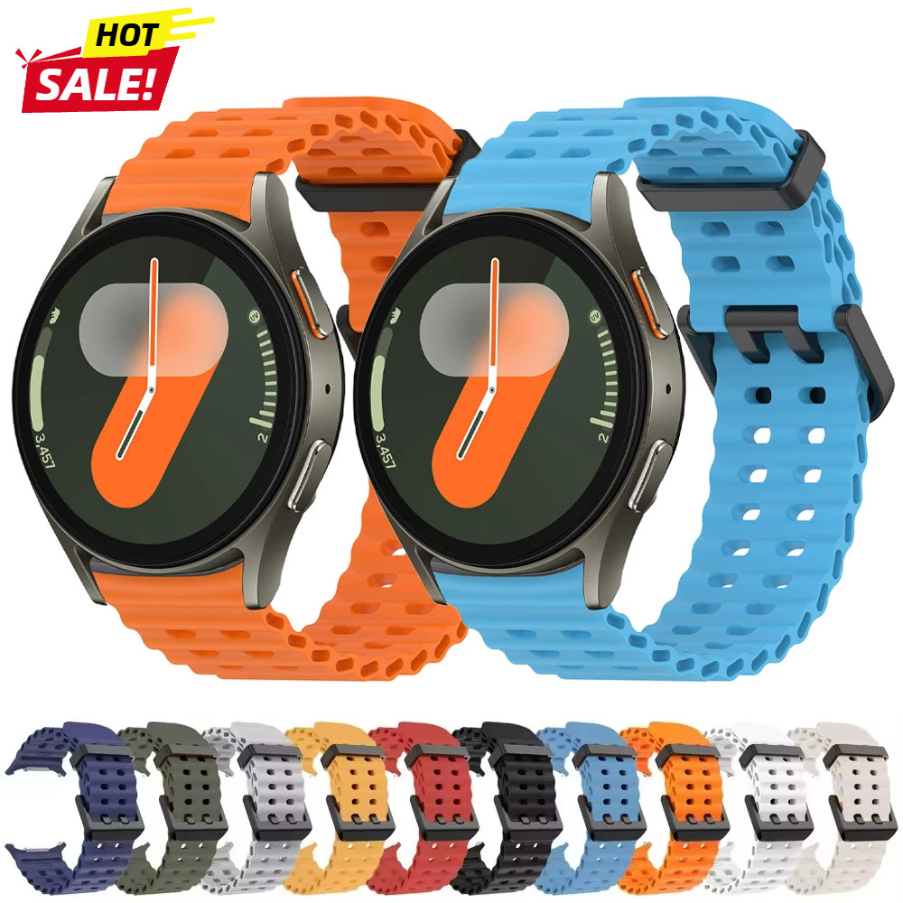 Dây 20mm cho Samsung Galaxy Watch 7 Band 6 5 4 40mm 44mm / 4 6 Classic / 5 Pro Dây đeo cổ tay correa