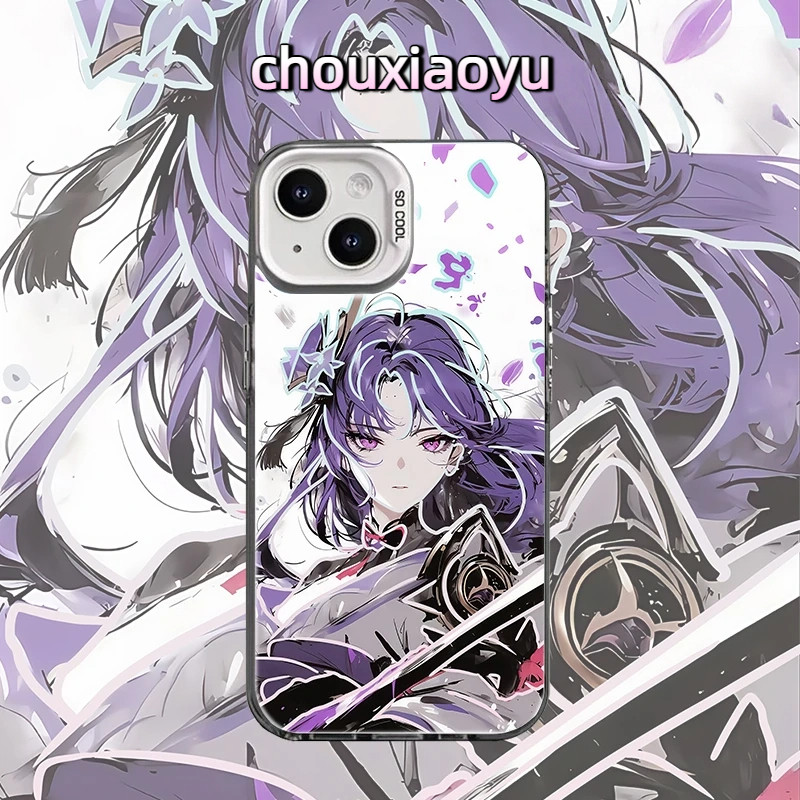 Genshin Impact Raiden Shogun ❈ ❈ iPhone 16 Pro Max 15 14 13 12 11 xs 7P / 8P ☂ ❈ ❈ ❈ ❈ ❈ ❈