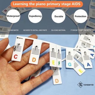  SHGD > Miếng Dán Bàn Phím Đàn Piano Cho Phím 88   61 Có Thể Tháo Rời Bàn Phím Đàn Piano Ghi Chú Nhãn Để Học Đàn Piano Ghi Chú Hướng Dẫn Dành Cho Người Mới Bắt Đầu 