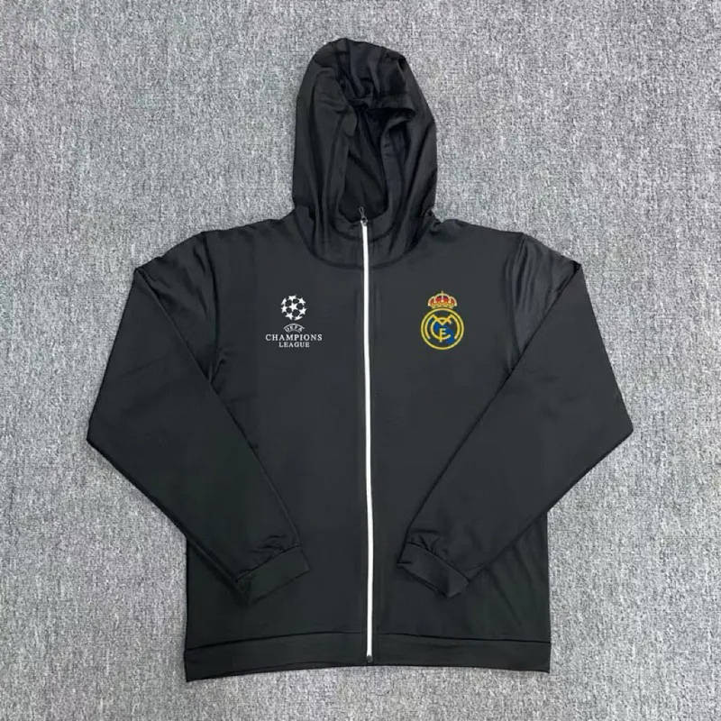 Champions League Coat Real Madrid Barcelona Manchester City Football Training Suit Sports Quick-Dryi