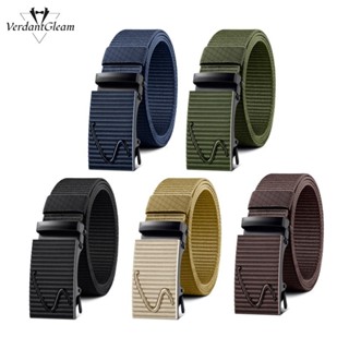Thắt lưng nam Khóa tự động Hàn Quốc Chất liệu Nylon vải hợp thời trang ngoài trời