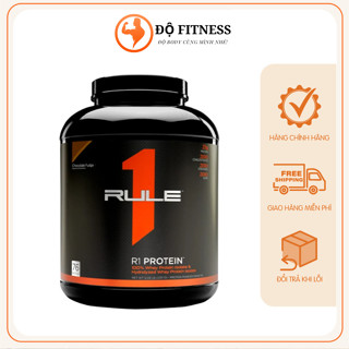 Whey PROTEIN RULE 1 (5LBS) 2.3kg - Sữa Tăng Cơ, Giảm Mỡ, Phục Hồi, Phát Triển Cơ Bắp, Bổ Sung Đạm