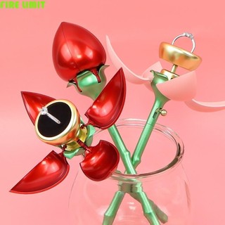  Hộp Nhẫn Hoa Hồng Đỏ Hộp tặng quà hộp cầu hôn đám cưới - H2T TOYS 