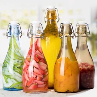 Chai Thuỷ Tinh Lùn Nắp Gài 500ml( HÀNG LOẠI 1)