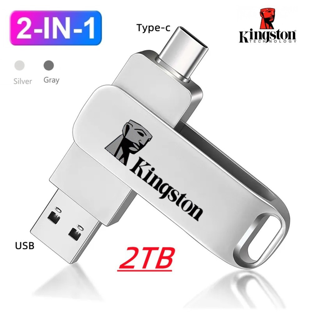 Ổ đĩa flash Kingston 2tb 1tb 512gb 256gb 128gb 64gb 32gb 16gb type-c usb tốc độ cao ổ flash loại c Andrio