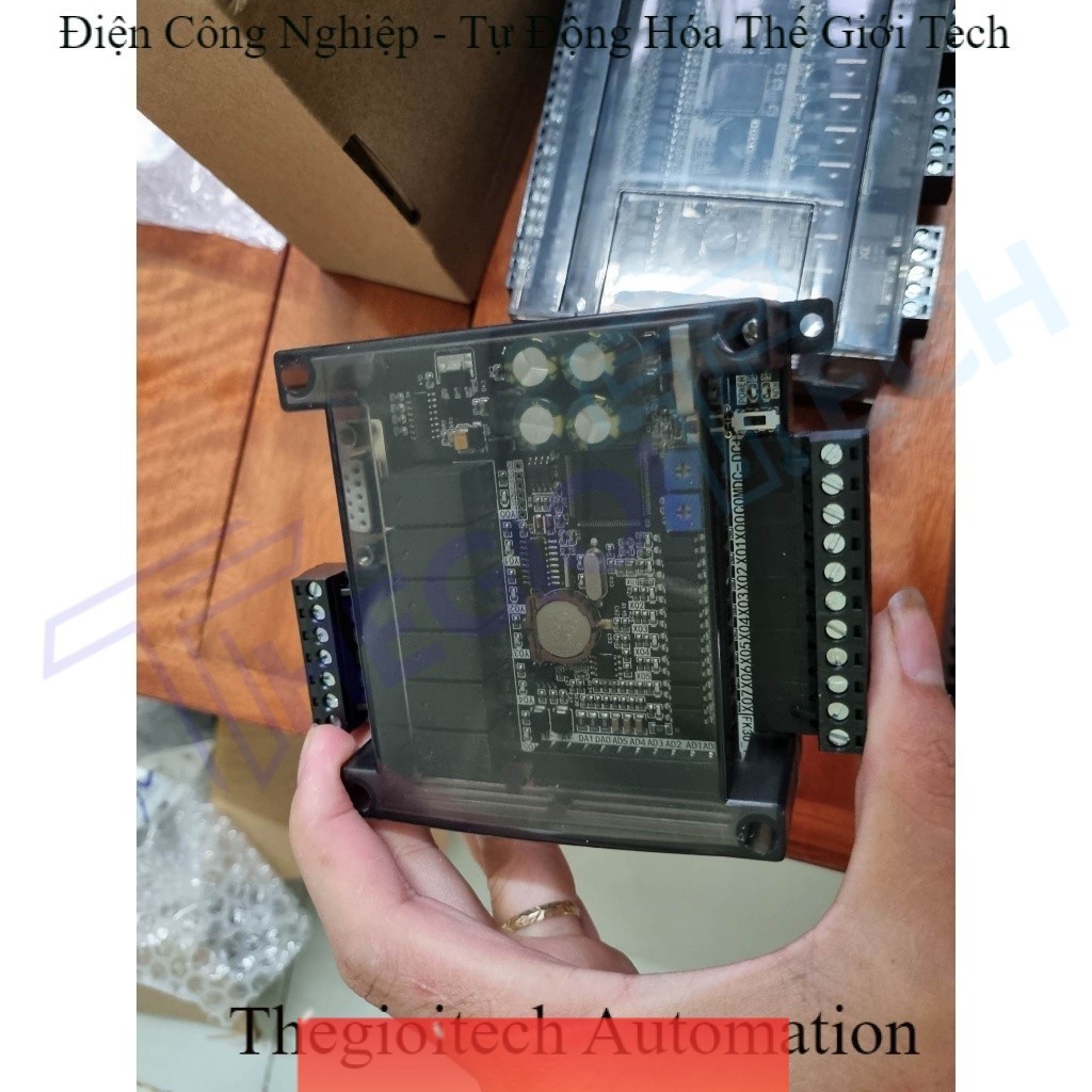 FK3U FX3U-14MR FX3U-14MT Mạch Board PLC Điều Khiển Công Nghiệp, 8 Vào 6 Ra 6AD 2DA RS485 RTC Tương T
