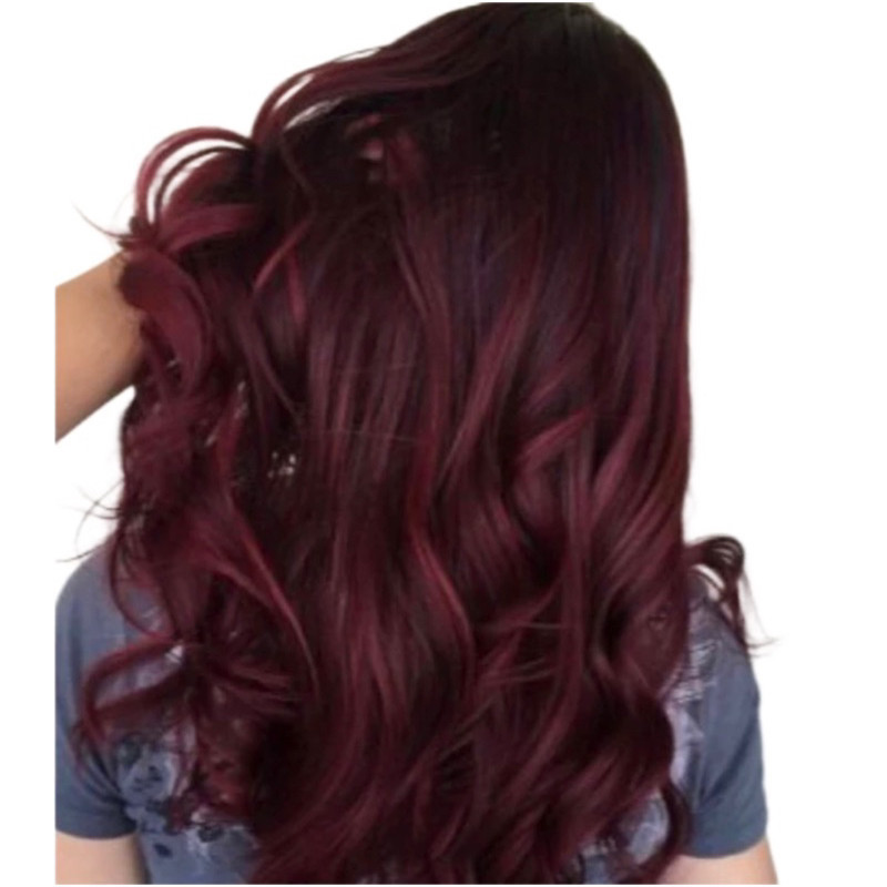 tặng kèm oxy MÀU NHUỘM NÂU ĐỎ MẬN CHÍN  GOLDWELL TOPCHIC / GOLDWELL NEWANCE