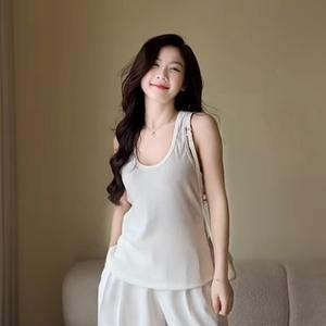 Áo ba lỗ nữ form rộng RAYLIN,áo 2 dây bản to,áo tank top thun tăm cao cấp A21