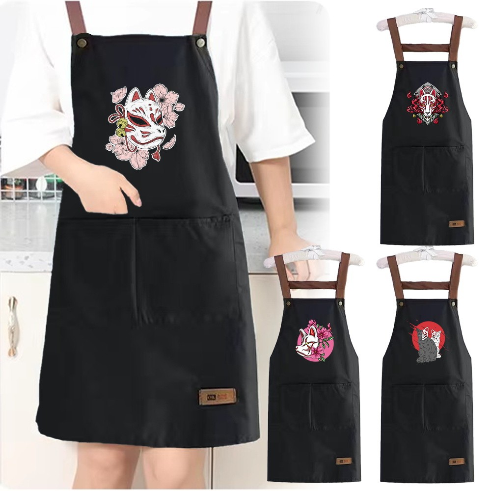 Multi-functional Adjustable Pocket Cloth Cooking Apron – Stylish Baju Masak, Perfect for Garden & Ki