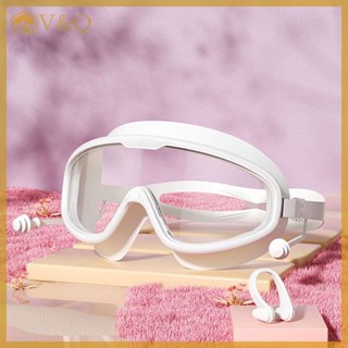 Littleloves1 2025 Kính bơi khung lớn cho người lớn và trẻ em - Chống sương mù, Chất lượng cao, Anti-fog, Swim Gear EN