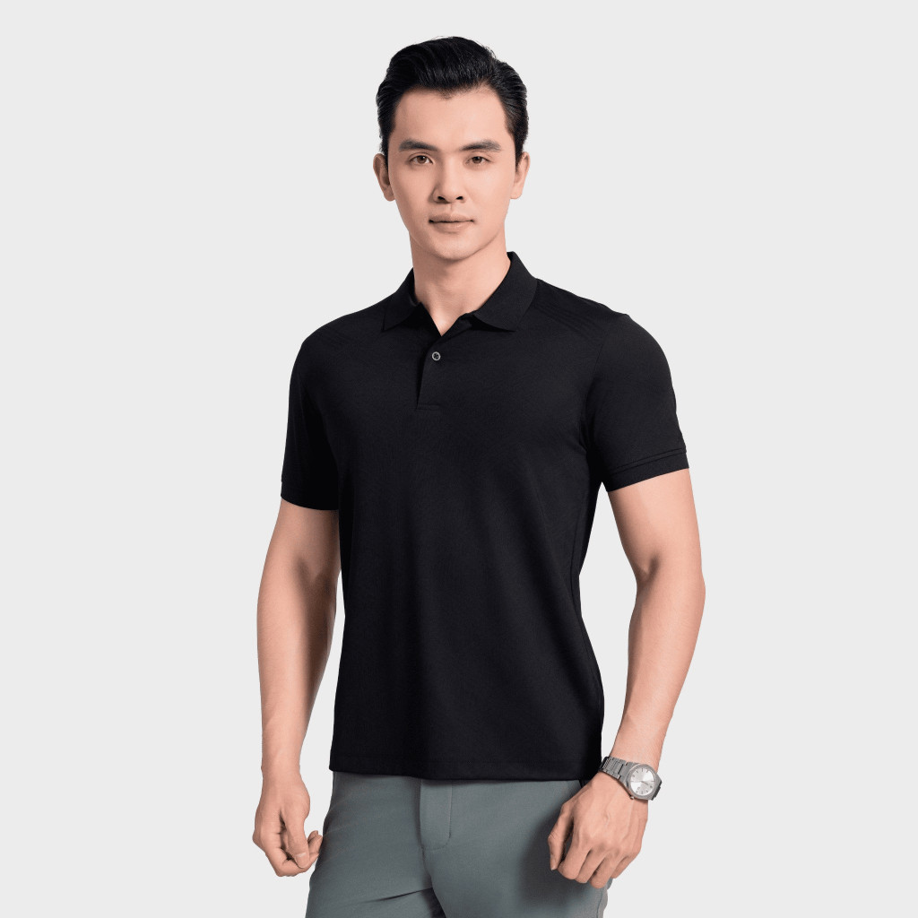 Áo Polo Nam Aristino, áo thun nam dáng suông Regular Fit APS106AS2