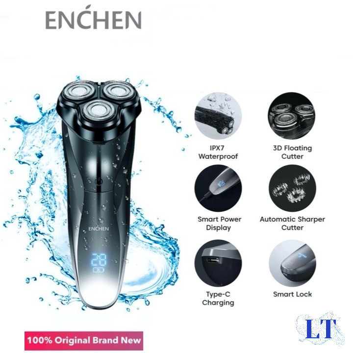 Máy Cạo Râu Enchen BlackStone 3 Electric Shaver 3D Blackstone 3 Chống nước thế hệ 3