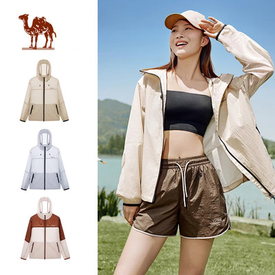 CAMEL CROWN  unisex chống nắng quần áo ngoài trời núi loạt băng thoáng khí đi xe đạp quần áo
