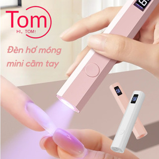Đèn hơ móng mini cầm tay,Có Màn Hình led Hiển Thị Nhanh Chóng,Đèn uv Sấy Khô Sơn Móng Tay