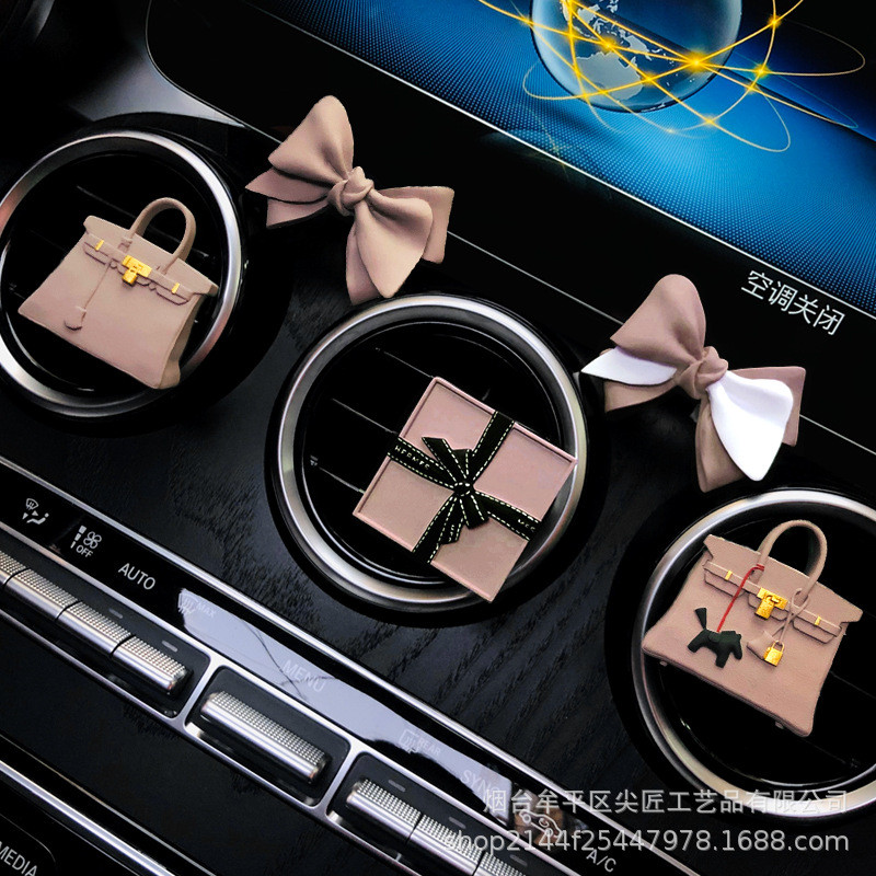 Auto Perfume Manufacturer Car Air Conditioning Air Outlet Bag Aromatherapy Car Interior Decoration D