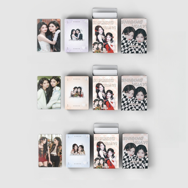 Bộ 50-55 Chiếc Phim Truyền Hình Trung Quốc Diễn Viên SNH48 Đội NII HII Hình Ba Chiều Lomo Thẻ Chu Sh