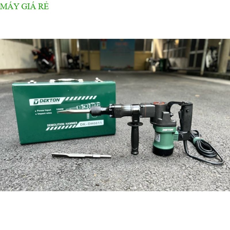 Đục dekton 17mm công trình DK-DH0811 1250w Shop máy rẻ