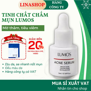 Serum Lumos Acne Tinh Chất Chấm Mụn Ngừa Mụn Lumos Acne Mờ Thâm Sáng Da Chính Hãng ACNE - LINASHOP
