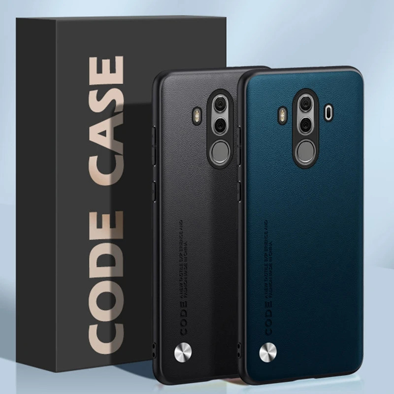 Ốp Da PU Sang Trọng Cho Huawei Mate 10 Pro 10Pro Ốp Lưng Silicon Bảo Vệ Toàn Diện Ốp lưng Huawei Mat