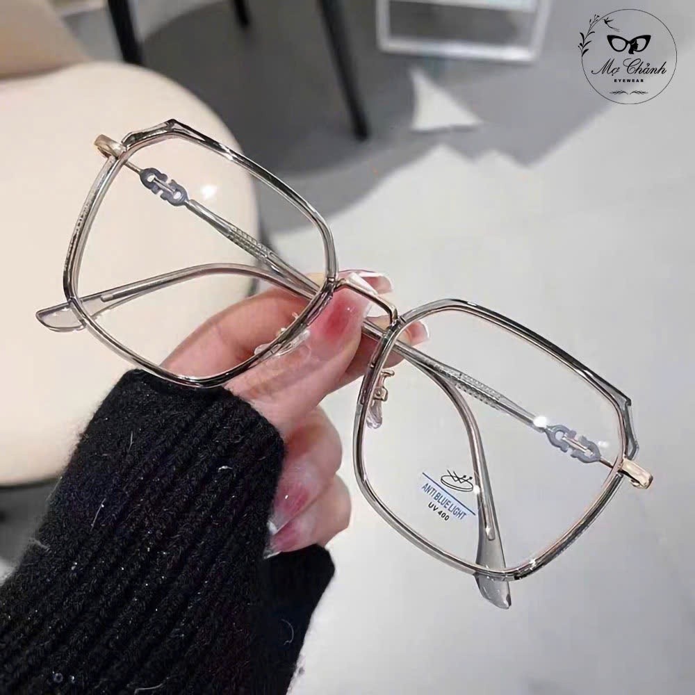 Kính Chống Ánh Sáng Xanh Thời Trang Nữ Trong Suốt - Mã B2 - - h2thouse