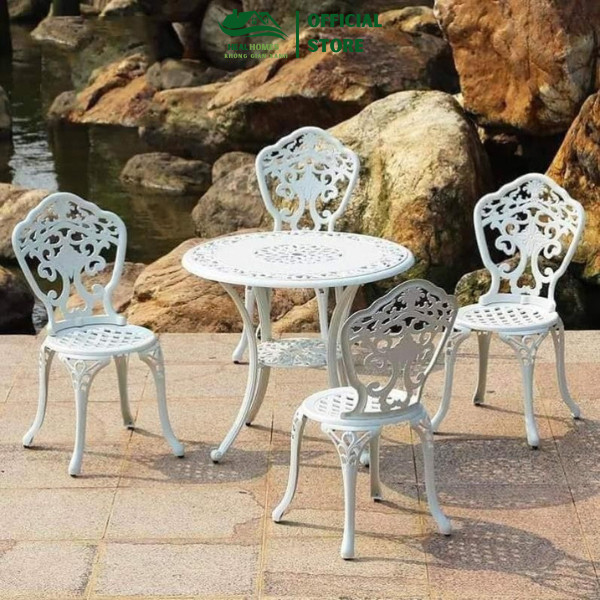 Bàn Ghế Sân Vườn Đẹp D80-MT - HEALHOMES