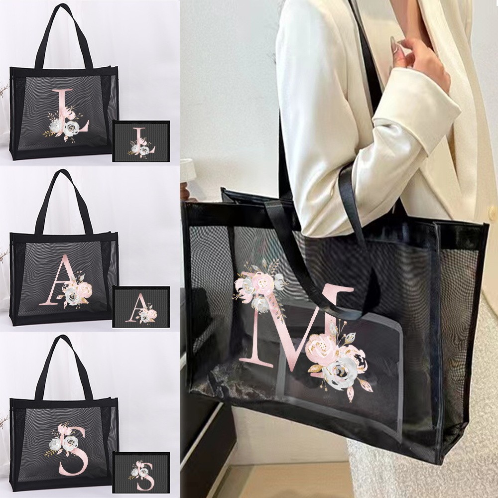 Makeup bag Cosmetic bag  toiletry bag handbag travel storage bag Cosmetic  shopping bag  transparent