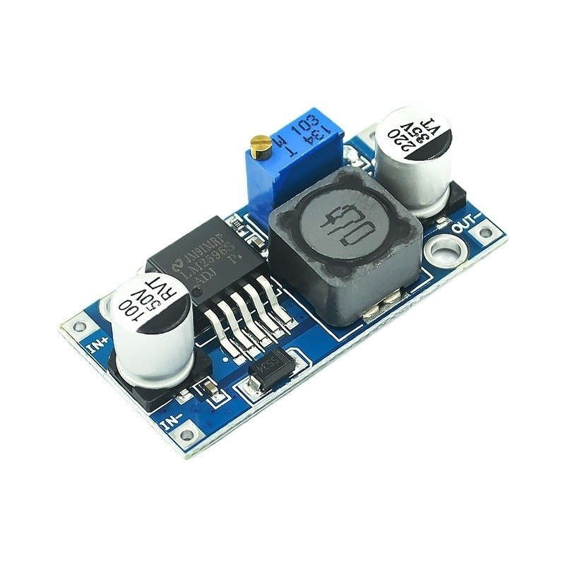 LM2596 LM2596S ADJ Mô-đun cấp nguồn DC-DC có thể điều chỉnh buck chuyển đổi dc sang dc không có đầu 