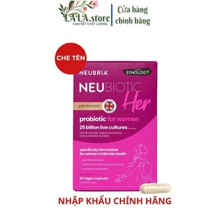 Men Vi Sinh Phụ Khoa Neubria Neubiotic Her - Bổ Sung Lợi Khuẩn, Ngừa Nấm, Tạp Khuẩn, Phòng Bệnh Phụ Khoa