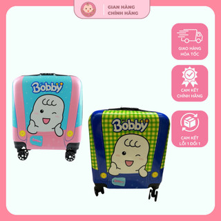 Vali Kéo Cho Bé Size 18inches màu sắc bắt mắt, họa tiết ngộ nghĩnh, quà tặng Bobby - Thế Giới Bỉm Sữa 2