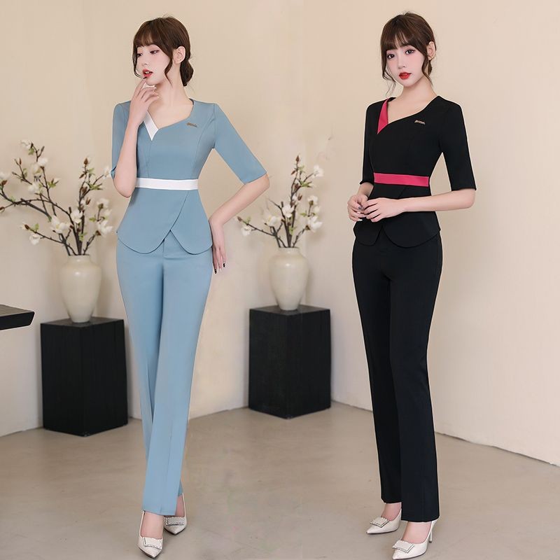 [Hàng có sẵn tại nhà máy] Beauty Salon Health Ear Picker Foot Bath Technician Workwear Set New Style