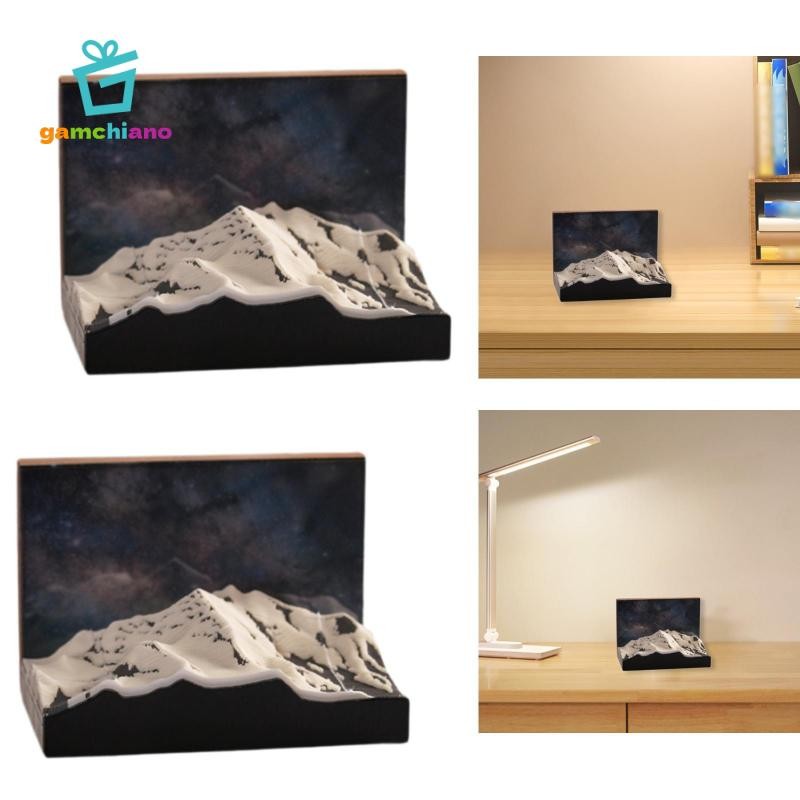 Giấy 3D Khắc Memo Pad 3D Memo Pad Lịch Giấy DIY Lịch Đa Năng Giấy Notepad Khắc Lịch 3D Cho Gia Đình