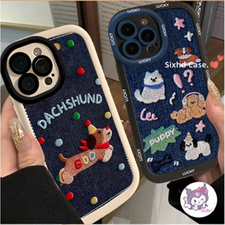 Ốp Lưng Xiamoi Redmi 14C A3 Note 14 13 12 11 11s 10s 9s 10Pro 13C 12C 12 13 10C 9C 11A A1 + 10A Poco C75 C65 M5s M6Pro X6 Ốp điện thoại Silicon Hoạt Hình Cowboy Puppy Cặp Đôi Bìa Mềm