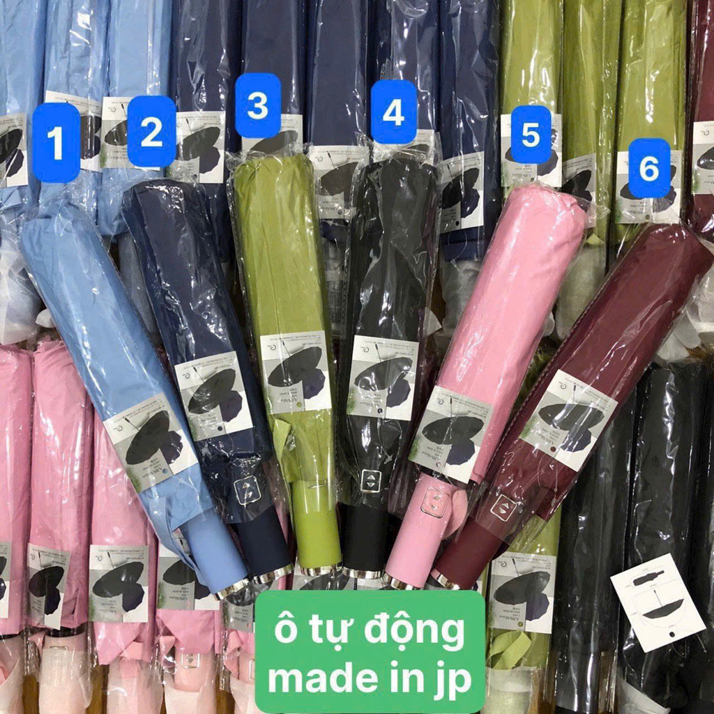 [Hàng trả order, không có dư] Ô tự động UV Ajisai Japan