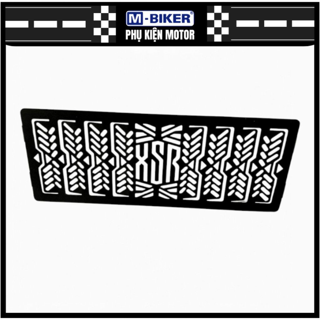 Bảo vệ két nước XSR155, ốp két nước XSR155 đen nhám Mbiker