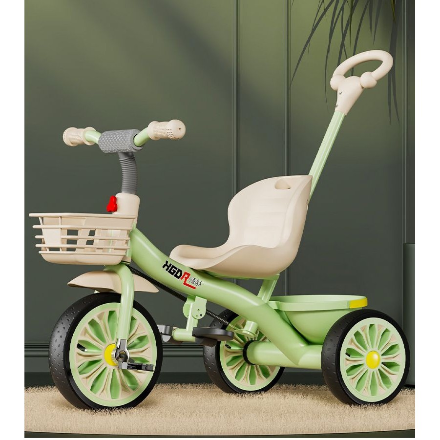 Xe đạp trẻ em mẫu mới, xe đạp đạp cho trẻ em từ 1-3-6 tuổi, xe đẩy lớn cho trẻ em