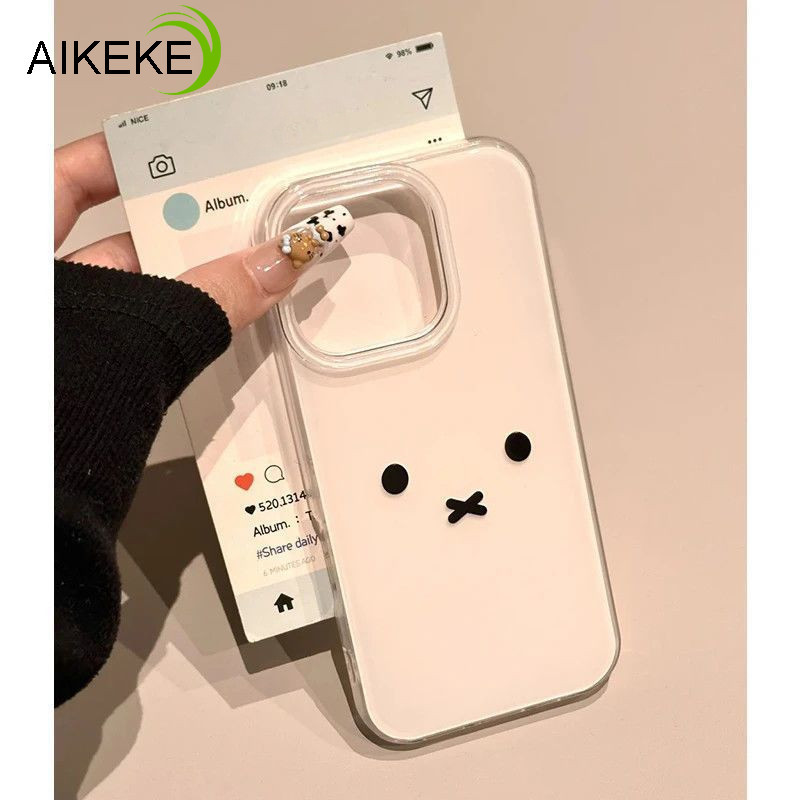 Vỏ Thỏ Dễ Thương Cho Vivo Y03 Y20 Y19 Y18 Y18s Y18e Y17 Y17s Y16 Y15 Y12 Y12s Y11 2019 Y7s G2 T3 Lit