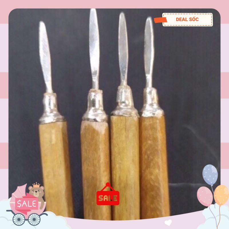 combo 50 cây móc khoé cán gỗ