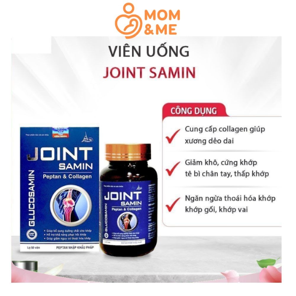 Viên Uống Bổ Khớp Joint Samin Giảm Thoái Hóa Khớp - Hộp 50 Viên