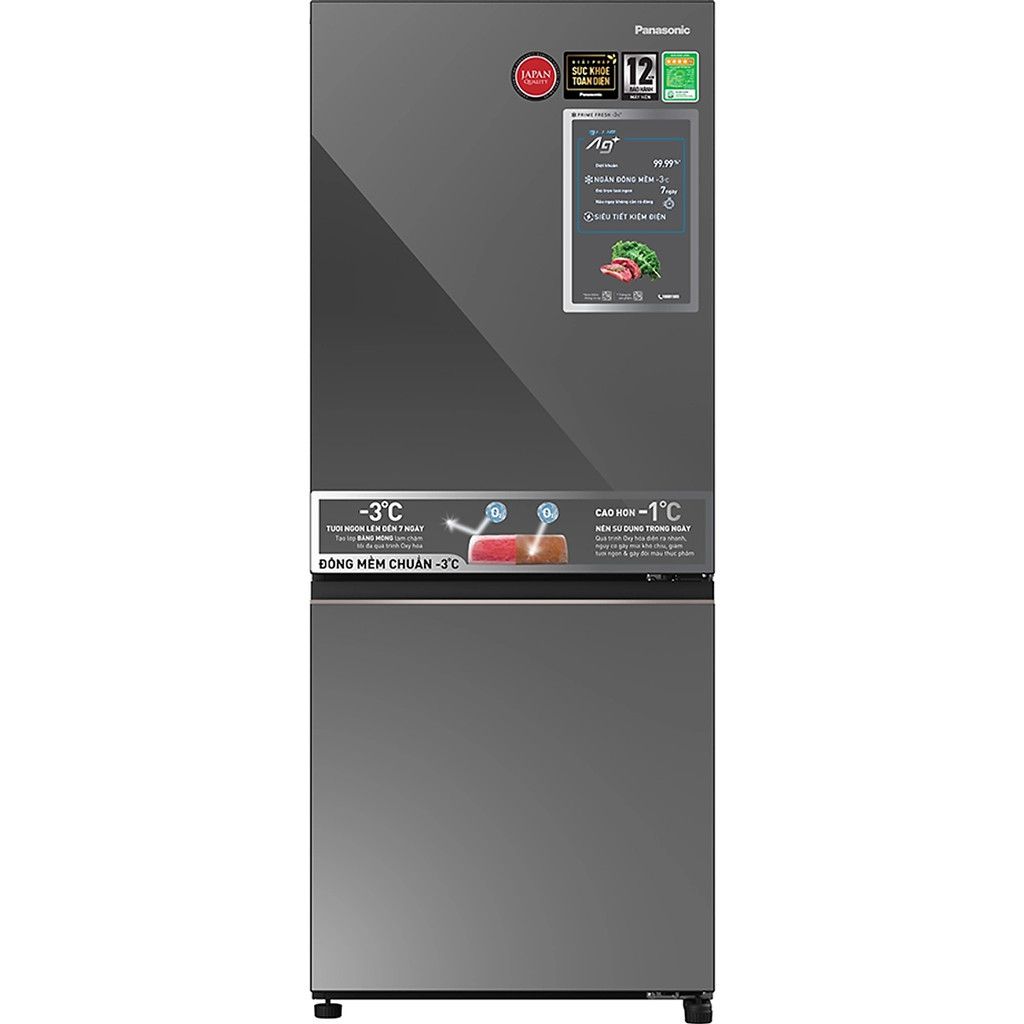 Tủ Lạnh Panasonic Inverter 255 lít NR-BV281BGMV - Hàng Chính Hãng