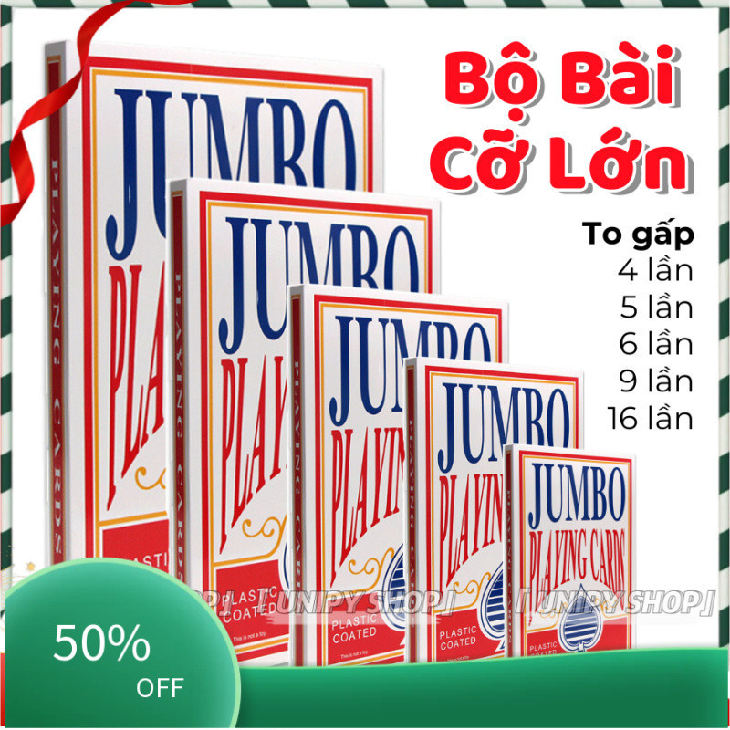 【COD&24H】Bài Tây Poker Card Game 54 Lá – Bài Giấy Kích Thước To, Texas Hold’em Chuyên Dụng