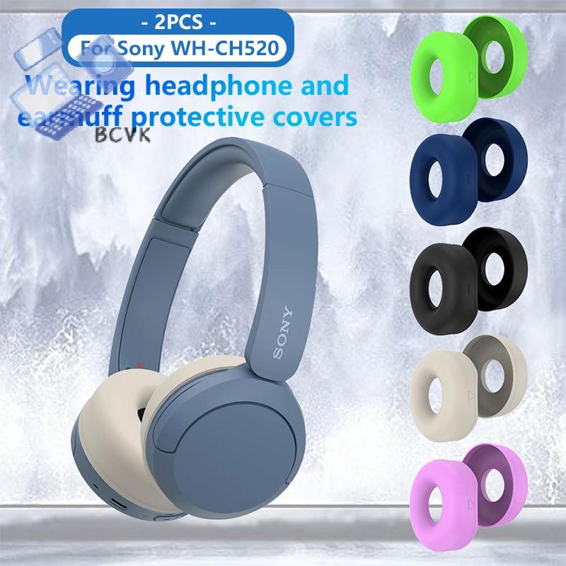 [HAY] 2 Miếng đệm tai bảo vệ Vỏ tai nghe cho tai nghe WH CH520 Miếng đệm tai có bảo vệ Phụ kiện tai nghe EON