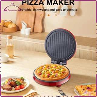 Máy Làm Pizza Chắc Chắn Calzone Máy Làm Hộ Gia Đình Nhỏ Gọn Chống Dính Điện Pizza Lò Nướng Pizza Nồi Cho Nhà Bếp Gia Đình Bánh Pancakes Crepes